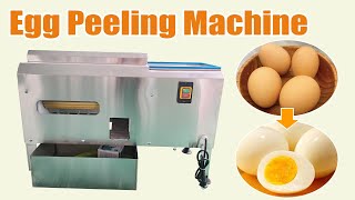 Watch Our Egg Peeling Machine in Action – Peels 4000 Eggs per Hour! #egg