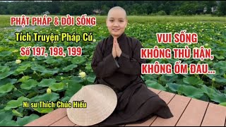 VUI SỐNG KHÔNG THÙ HẬN, KHÔNG ỐM ĐAU - Tích Truyện Pháp Cú Số 197, 198, 199 | NS Thích Nữ Chúc Hiếu