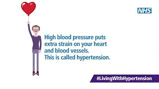 Blood pressure too high? Living with Hypertension short animation