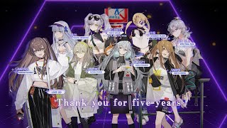 Girls' Frontline: 5th Anniversary PV