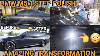 TRASHED BMW M5 GET'S A MUCH NEEDED POLISH!!! || TRASHED PAINT || CAN I SAVE IT?! | SO SATISFYING