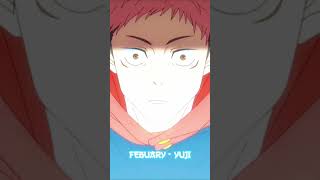 Your Month Your Jjk Character #anime #animeedits #amv #gojo