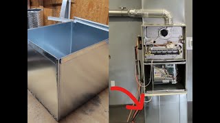 How to completely assemble a Vertical Plenum Box for HVAC