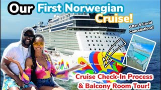 FINALLY! Norwegian Encore | Check-in Process, Full Boat & Balcony Room Tour!