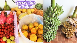 GROCERY HAUL | What Fruit & Veg Do I Buy in Thailand?