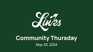 Links Community Thursday - May 23, 2024