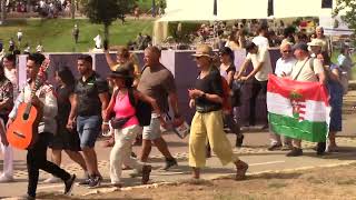 March of the Nations: Thousands of Christians from 90 countries march in Jerusalem MVI 1777