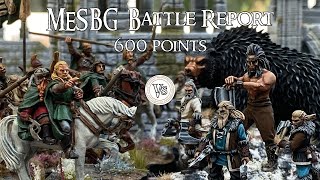 MESBG Battle Report | Beornings Vs Fellowship + Rohan | 600 points