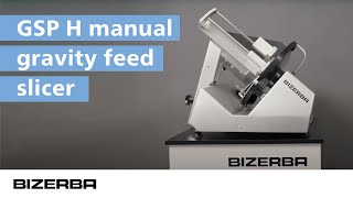 Bizerba GSP H Manual Gravity Feed Slicer