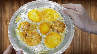 You Must Try this crispy dinner! New Recipe for Beef Stew and TAHDIG!