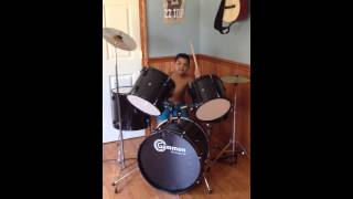 My Son's First Drum Set - Eric Singer Windmill Demo