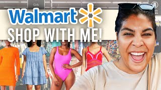 SHOP MIDSIZE SUMMER FASHION AT WALMART WITH ME! | size 12 walmart fashion finds  | queencarlene