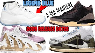 AIR JORDAN 11 LEGEND BLUE 2024, NEW 2025 JORDAN RELEASE DATES, TRAVIS SCOTT AJ 1 LOW SCRAPPED + MORE