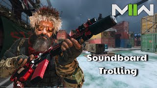 Using Randoms Voices Against Them - Modern Warfare II Soundboard Trolling