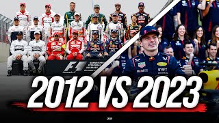 Dominance and Competition in F1: 2012 vs 2023