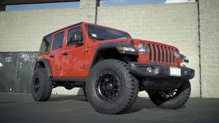 2018 Jeep Wrangler JL Rubicon gets a 2-inch Lift Kit - Rubicon Express' Jeep JL Lift Kit