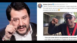 Salvini condivide l'HuffPost