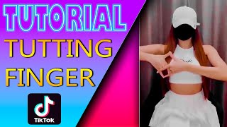 Como bailar TIK TOK TUTTING FINGER | Combo Cindy518c