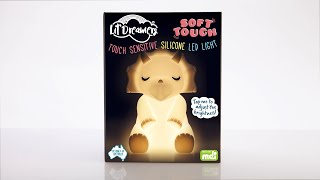 Lil Dreamers Triceratops Soft Touch LED Light