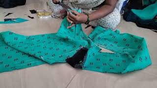 Panjabi dress main cloth cutting