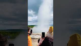 ICELAND Geyser Eruptions!🇮🇸