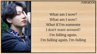 JUNGKOOK - Falling (Harry Styles) Easy Lyrics