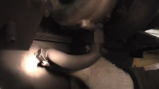 Turbocharger Oil Supply And Return Line Installation