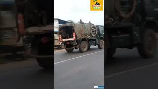 INDIAN ARMY TRUCKS CONVEY | TATA LPTA | AL STALLION | TATA AGCL