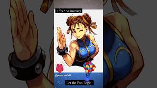 1 Year Anniversary Since Meeting Chun-Li #chunli #streetfighter #capcom #fypシ #videogames #animeedit