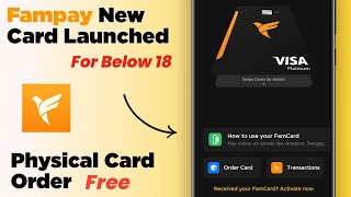 fampay new card launched. fampay card kaise order kare. fampay card free order. fampay new update