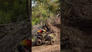 Austin Abney and Wyatt Wilkin at IXCR Whiskey River 2024 #yfz450r #yfz #yamaharacing #ixcr #gncc