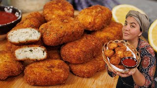 NUGGETS de POLLO caseros, receta fácil