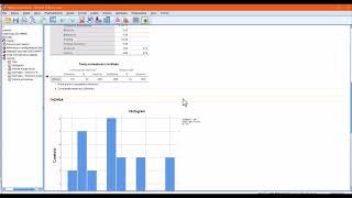 Test t dla prób zależnych porównania dwóch średnich z normalnością SPSS