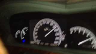 Mercedes benz S550  speed limit 213 kl/h