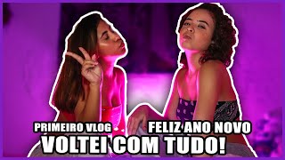 ANO NOVO! DE VOLTA COM O CANAL - VLOG COM A MANDA LIMA