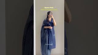 Myntra kurta sets #myntra #fashion #viralvideo #kurtadesigns