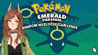 【POKEMON EMERALD RANDOM NUZLOCKE】The adventure started over..【Trexie Saurus - Vtuber】【#4】