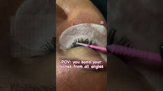 Lash Extension Sharing EPS 130 looovvveeeee hitting my extensions from all angles with the bonder!