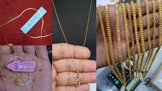 Below 3-4 grams neck chain collections|| chain designs|| #gold #goldchain #necklace #goldchain