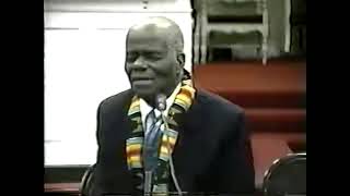 Dr  John Henrik Clarke - The Necessity of Returning To African Customs