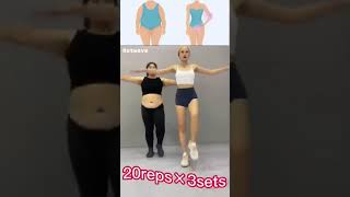 Simple Execrises To Lose Belly fat Fast at Home   Fitness And Yoga #shorts