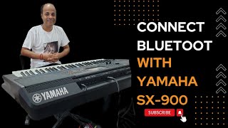 How to connect Bluetooth device with yamaha sx900 By Raja Sinha.@yamahaglobal#yamaha #yamahasx900