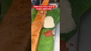 # 70 MM DOSA # Very Tasty 😋 #Large Dosa #dosarecipe #foodlover #trending #dosa #likeandsubscribe