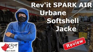 Rev'it Spark Air Review - Softshell Kapuzenjacke