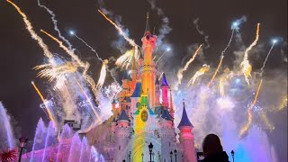 [4K] Disney Dreams Nighttime Extravaganza [FULL SHOW] | Disneyland Paris 23.01.2024