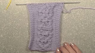 0173-узор. Вязание спицами (для левшей). Pattern. Knitting with needles( left-handed)