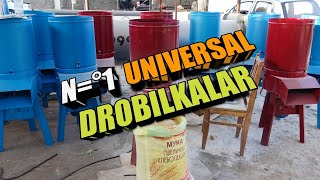 Turkiya Universal drabilka!  1 soatda 500 kg em maydalaydi #+998334480105 #+998971418999