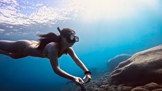 Freediving in Japan’s Crystal Clear Sea