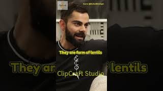 VIRAT KOHLI DIET PLAN | VIRAT KOHLI LATEST INTERVIEW | #shorts