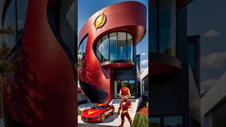 Super luxury superhero residence exterior💥💥 #marvel #avengers #dc